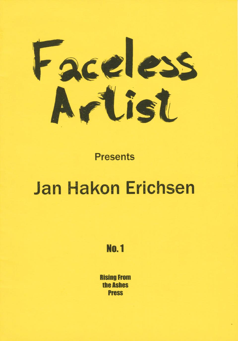 yellow cover with hand written title