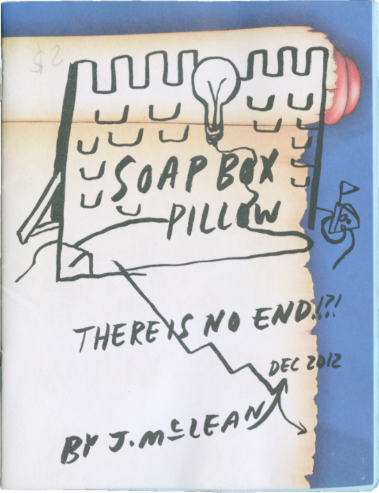 hand written zine cover 