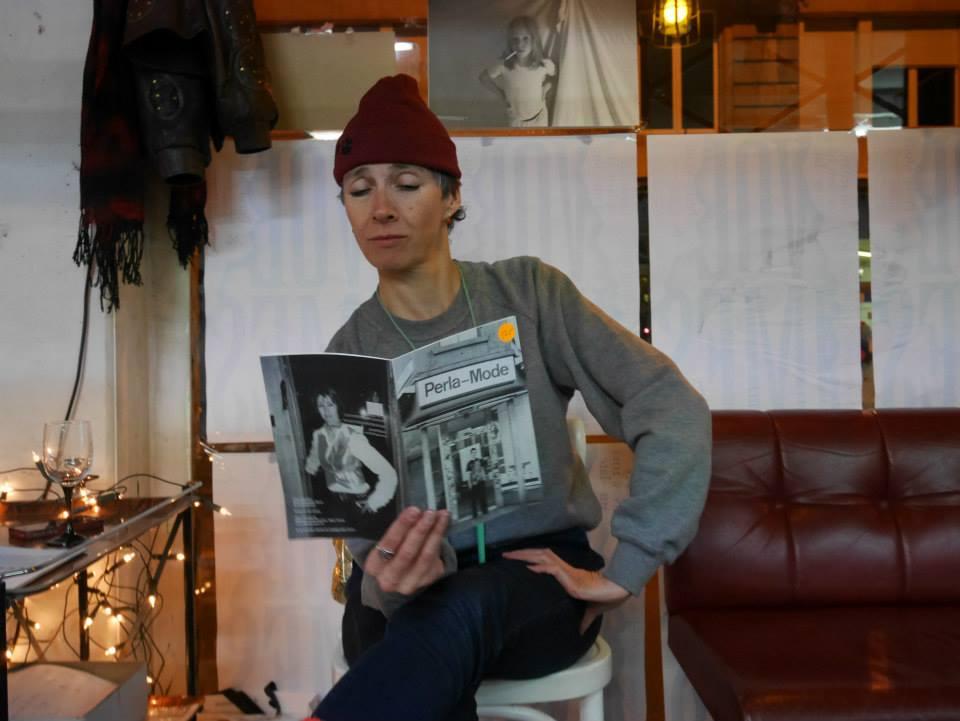 © ALF Esther Eppstein looking at one of her publications