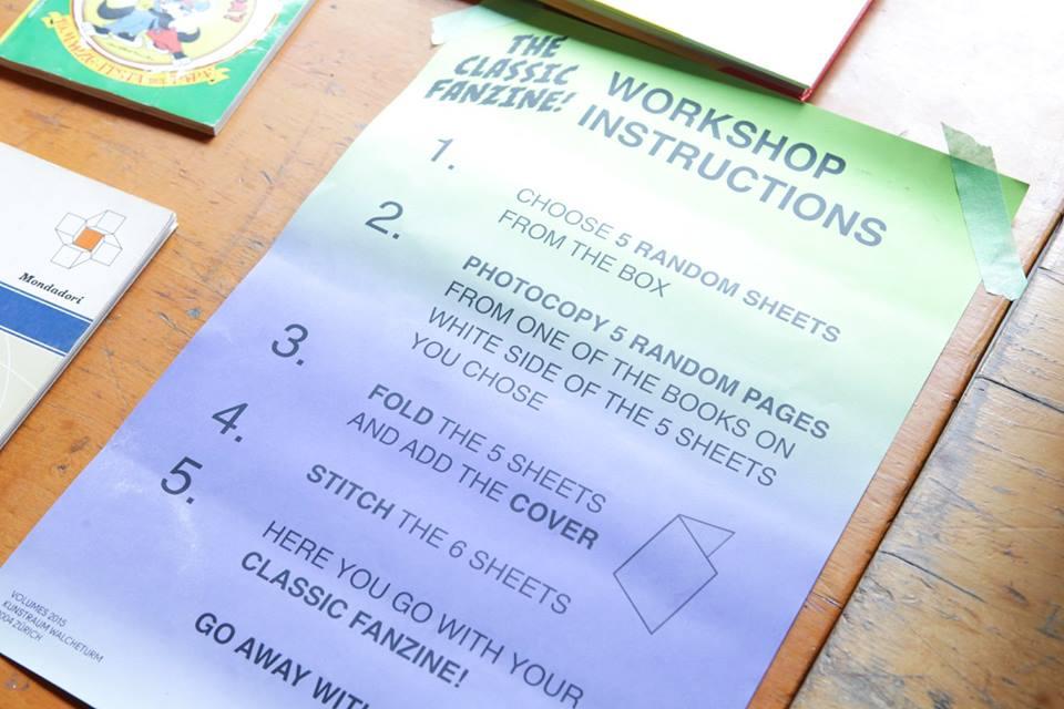 © Spyros Paloukis Sheet with the workshop program printed on it
