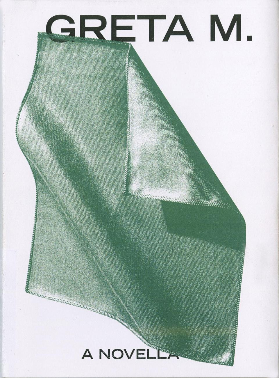 White cover with green cloth