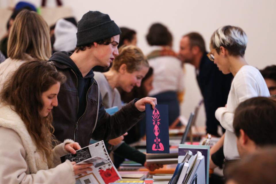 Visitors of fair