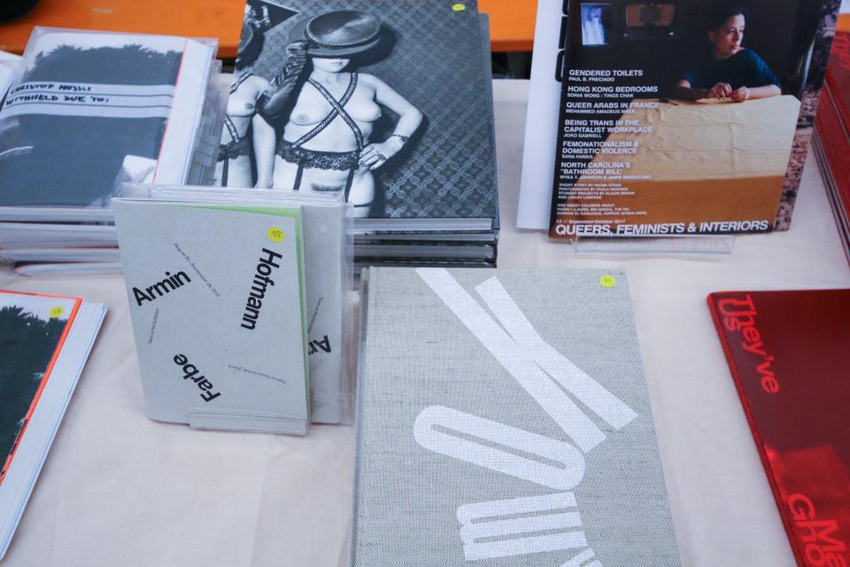 Publisher's table